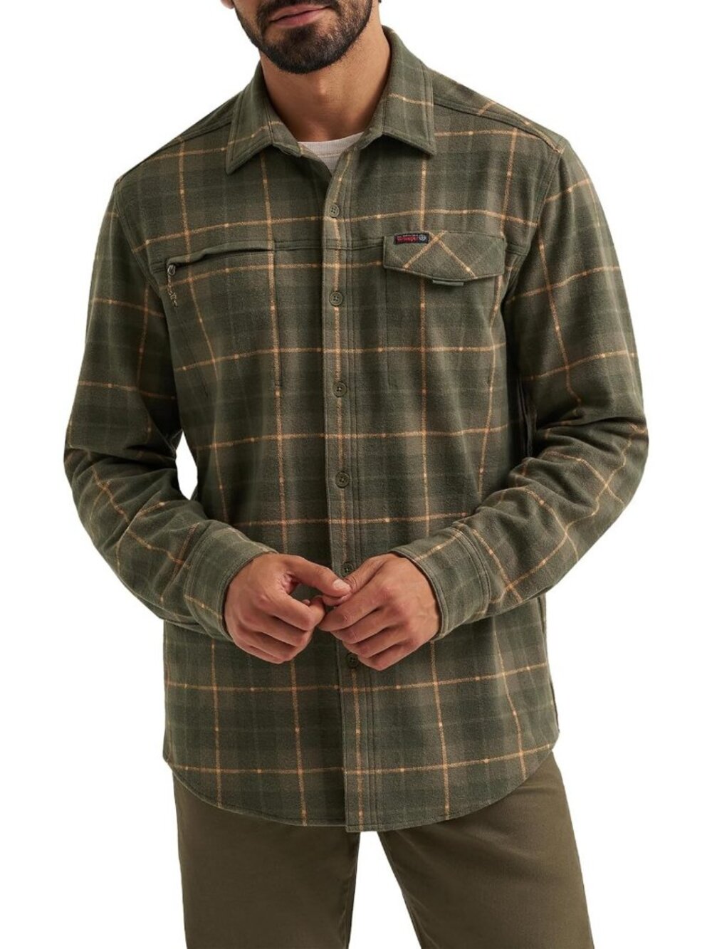 Men's Long Sleeve Campsite Shirt - Lightweight, Breathable, Outdoor Essential